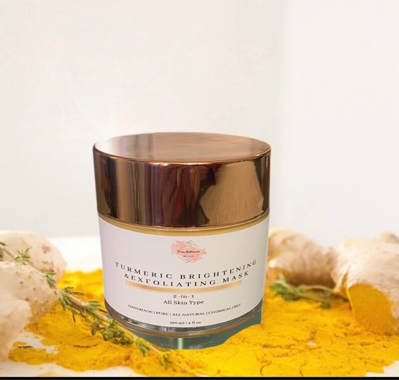 TURMERIC MASK Brightening mask Hyperpigmentation Dark | Etsy