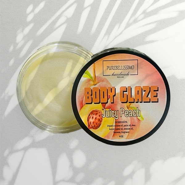 Body Glaze, Rich Smooth Hydration, Salve, Body Balm, Dry Skin, 4 oz