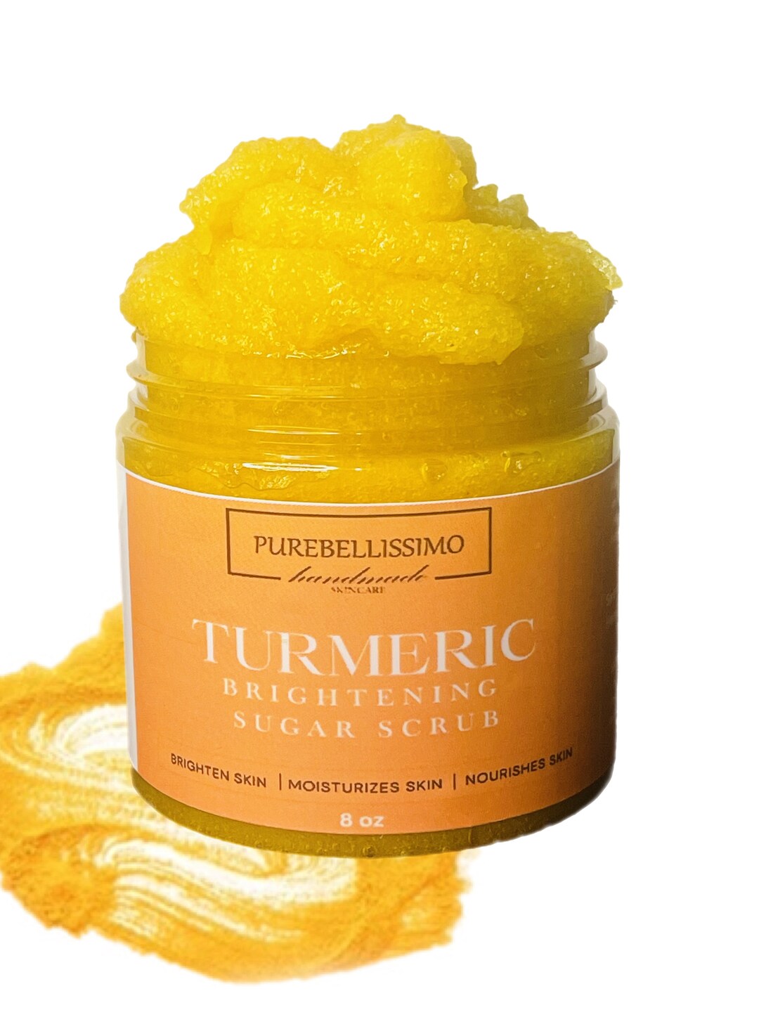 Turmeric Scrub for Dark Spots, Brightening Inner Thighs Bikini Area