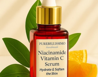 Niacinamide + Vitamin C Serum – Lightweight Hydrating Face Serum (30 mL)