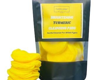 Turmeric & Kojic Cleansing Face Pads, 20ct