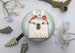 Bike Bell Happy Llama 55mm Bicycle Parts Bicycle Accessory Polymer Clay 