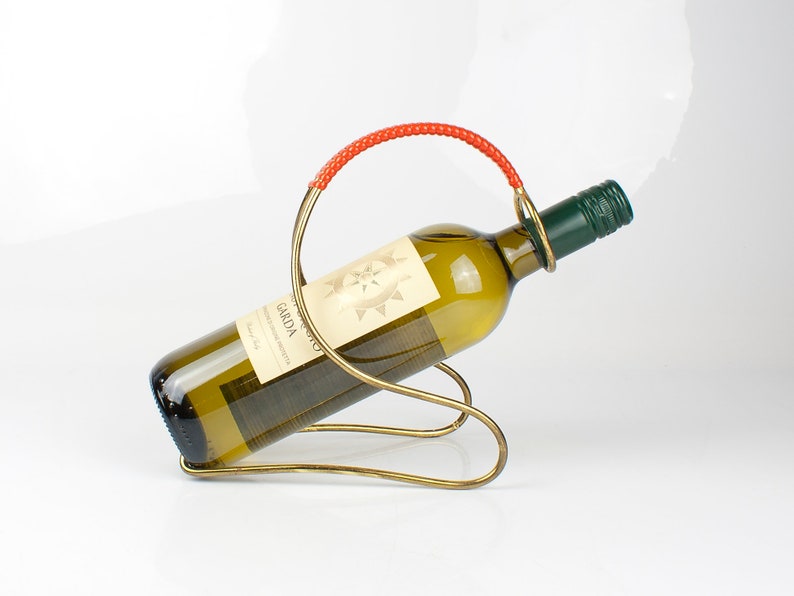 elegant wine bottle holder