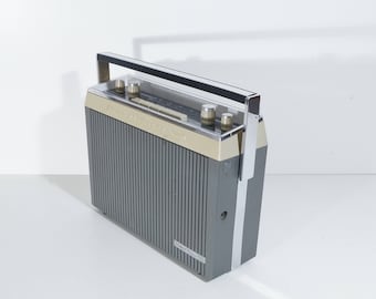 Transistor Radio Blaupunkt "Derby 660", Germany 1966, vintage radio, 60s retro case radio, Mid century interior, with aux connection