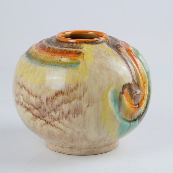 Mid century vase, original Röhr ceramic, 1960s
