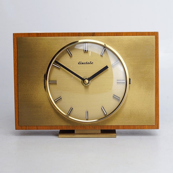 Mid century table clock, Electric, 1960s