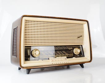 珍しいブラウプンクト管ラジオ、スルタン、1950 年代