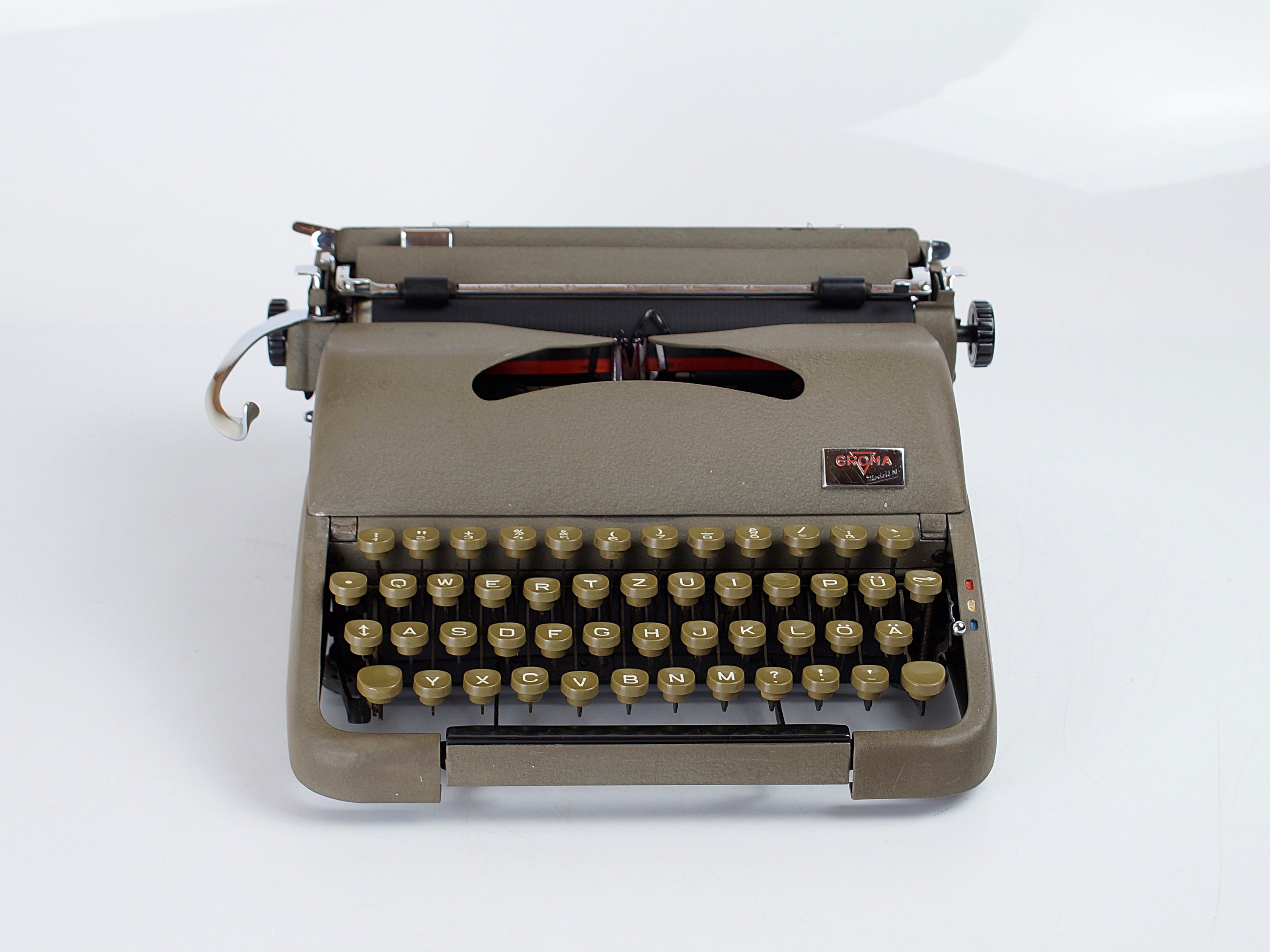 グロマ タイプライター、モデル N、1950 年代 - Etsy 日本