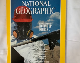 Marzo 1985 Problema relativo ai rifiuti pericolosi del National Geographic