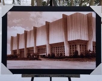 Richfield Coliseum Framed Photo Print by Jim Ptacek