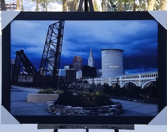 Veterans Memorial Bridge Skyline // Big Picture Cleveland