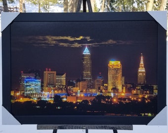 Cleveland Skyline at Night// Big Picture Cleveland//3 different sizes