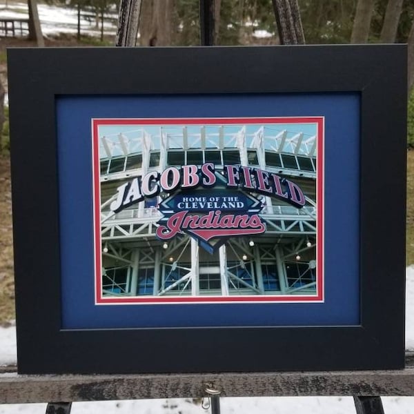 Jacobs Field framed pic//Big Picture Cleveland//11×14