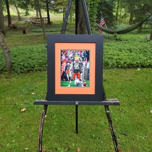 Myles Garrett Sacking Joe Burrow Framed Print, Cleveland Browns Victory 画像 7