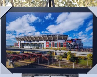 Cleveland Browns Stadium Framed Photo, First Energy Field Art