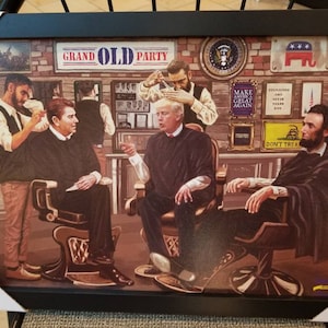 Republican Barbershop//Trump Haircut//Big Picture Cleveland//3 different sizes
