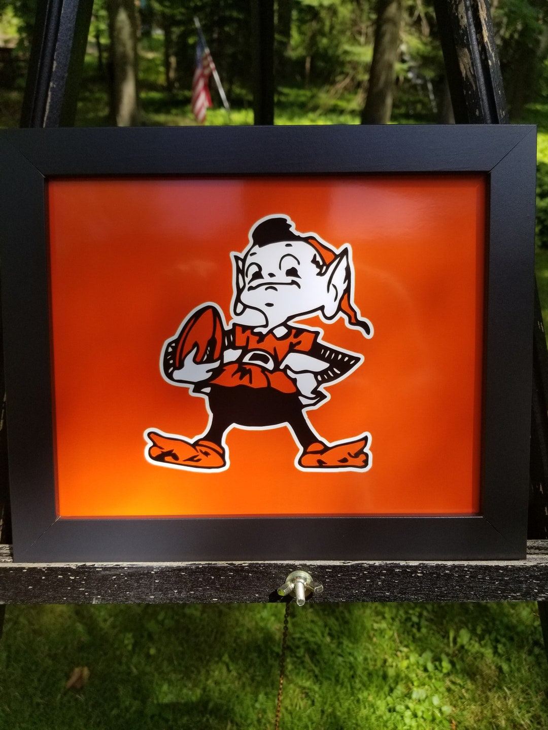 Brownie Elf//cleveland Browns//big Picture Cleveland//8x10 Etsy