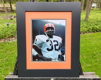 Jim Brown Framed Pic//Big Picture Cleveland//11x14