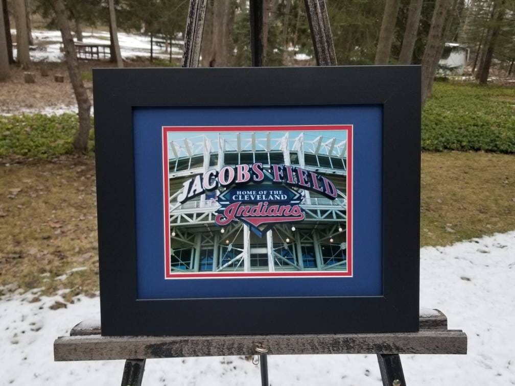 Jacobs Field framed pic//Big Picture Cleveland//11×14