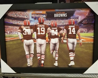 Cleveland Browns Greats//Big Picture Cleveland//3 different sizes/poster available