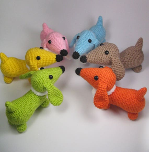 sausage dog stuffed toy
