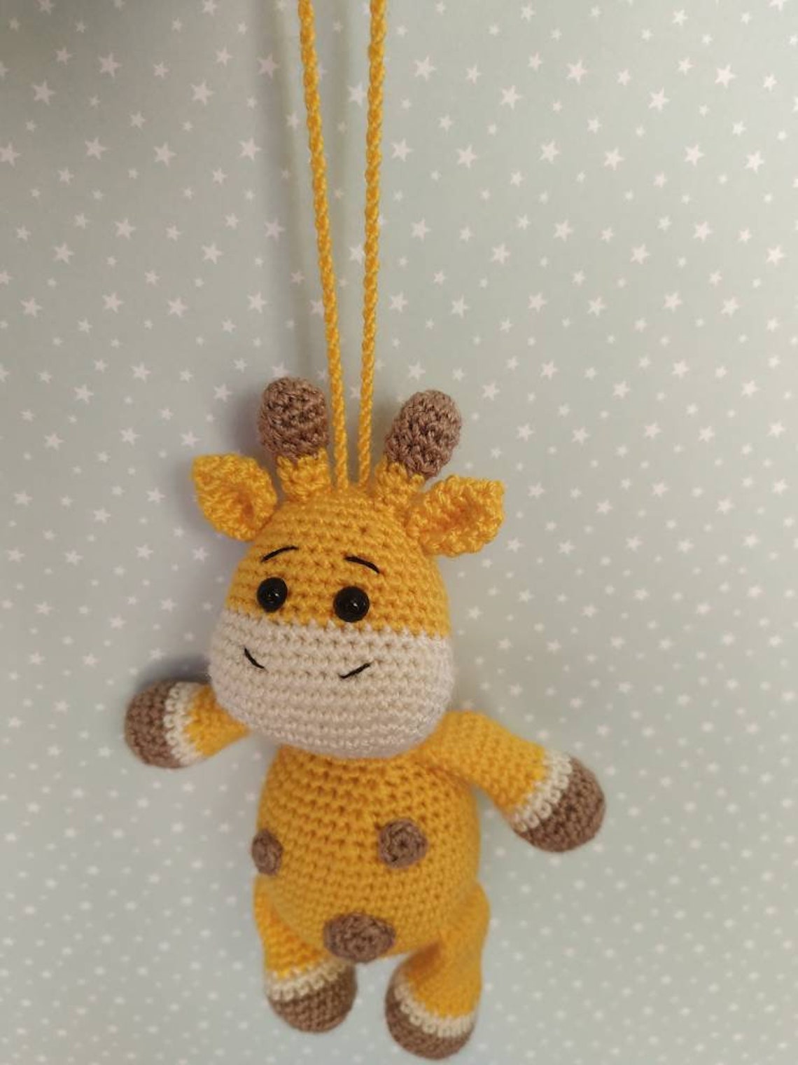 Toy giraffe stuffed keychain. African animal charm for bags Etsy