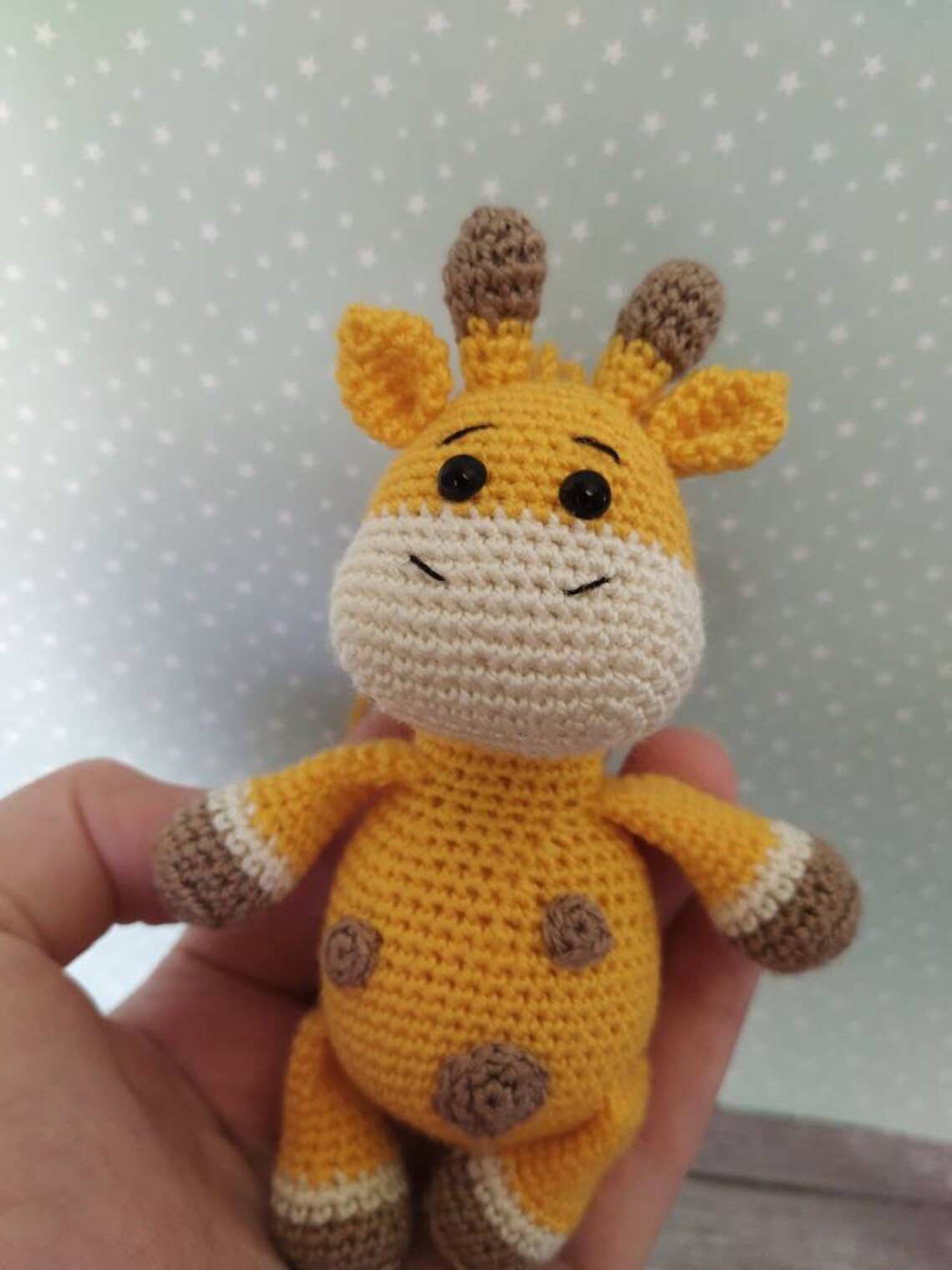 Toy giraffe stuffed keychain. African animal charm for bags Etsy