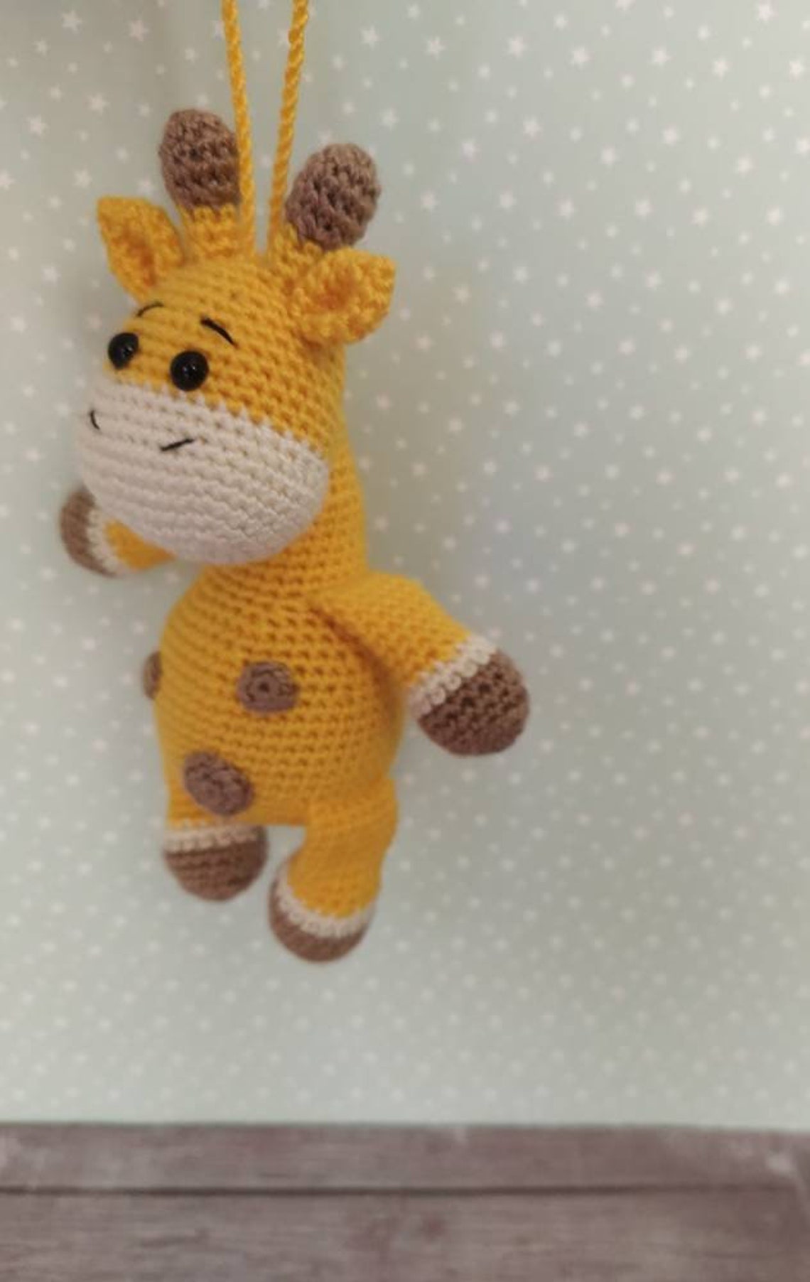 Toy giraffe stuffed keychain. African animal charm for bags Etsy