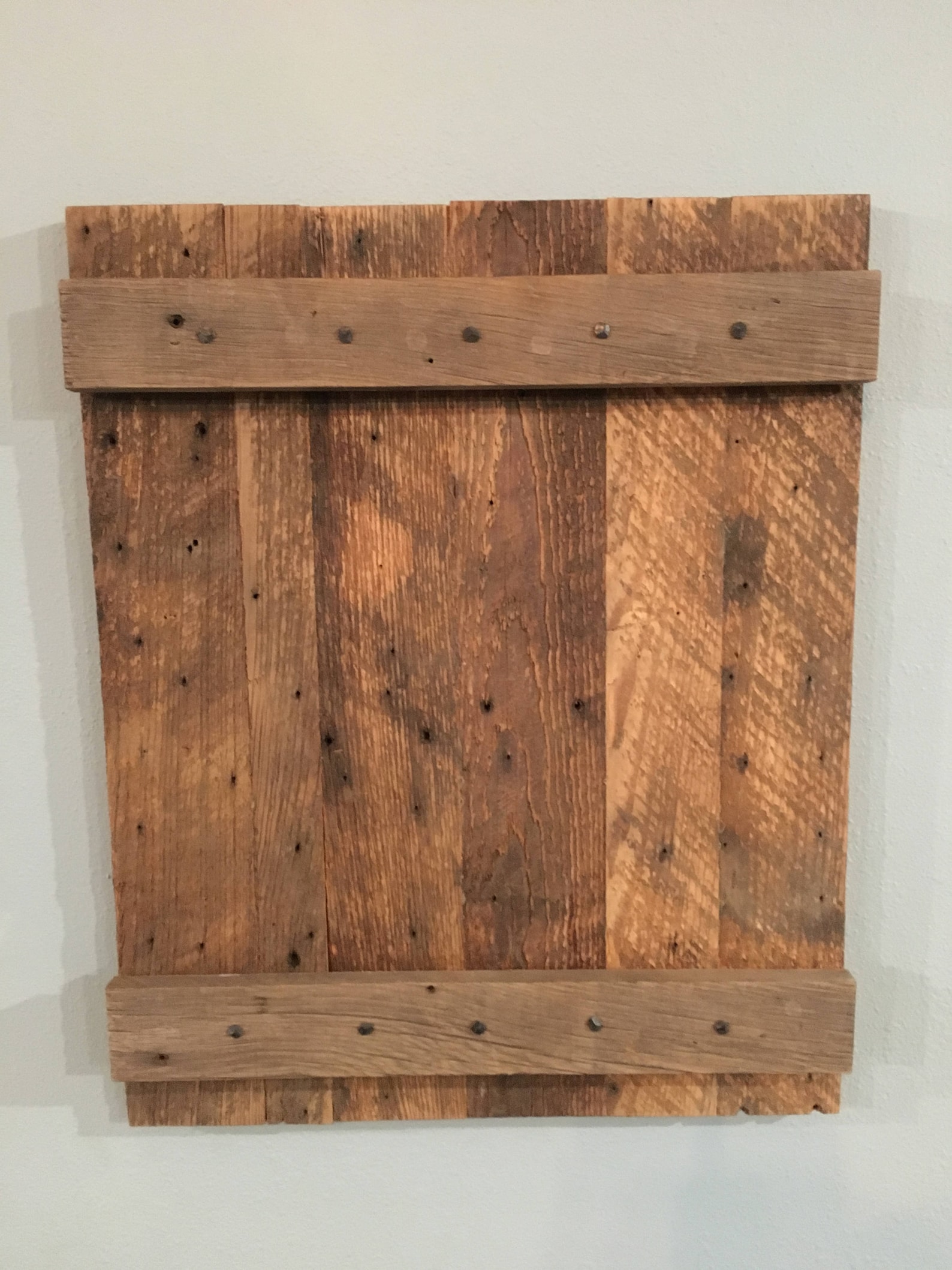 Authentic Barnwood Slat Picture Frame 11x14 Etsy