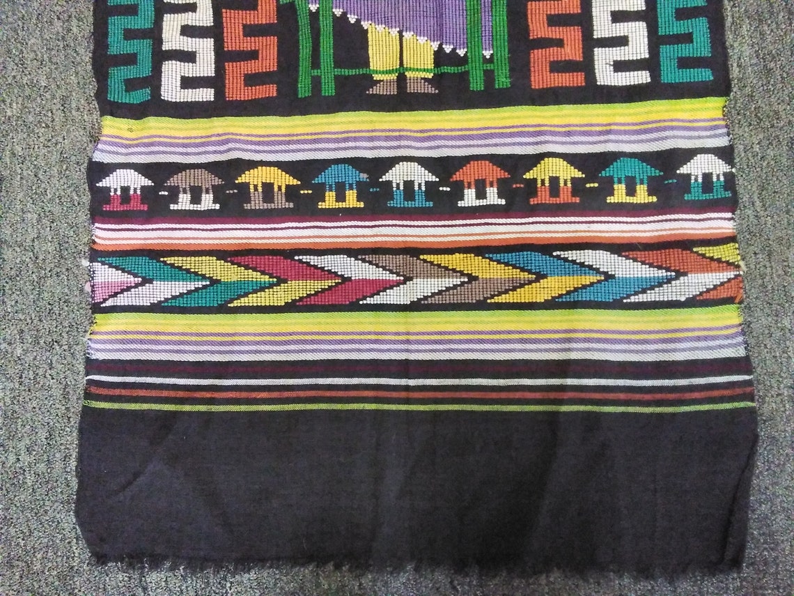 Vintage Folk Art Tapestry/ Wall Hanging Made in Honduras Etsy