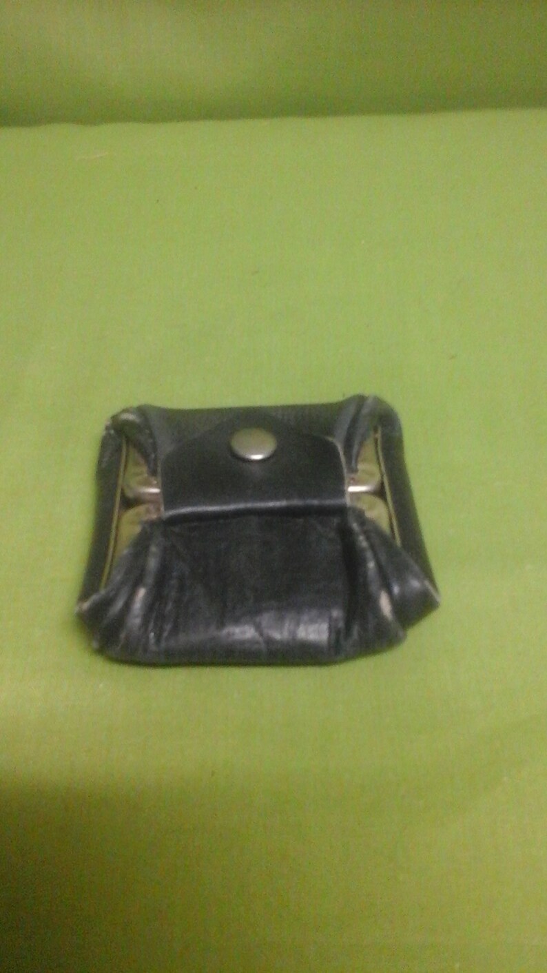 Vintage Leather Change Purse