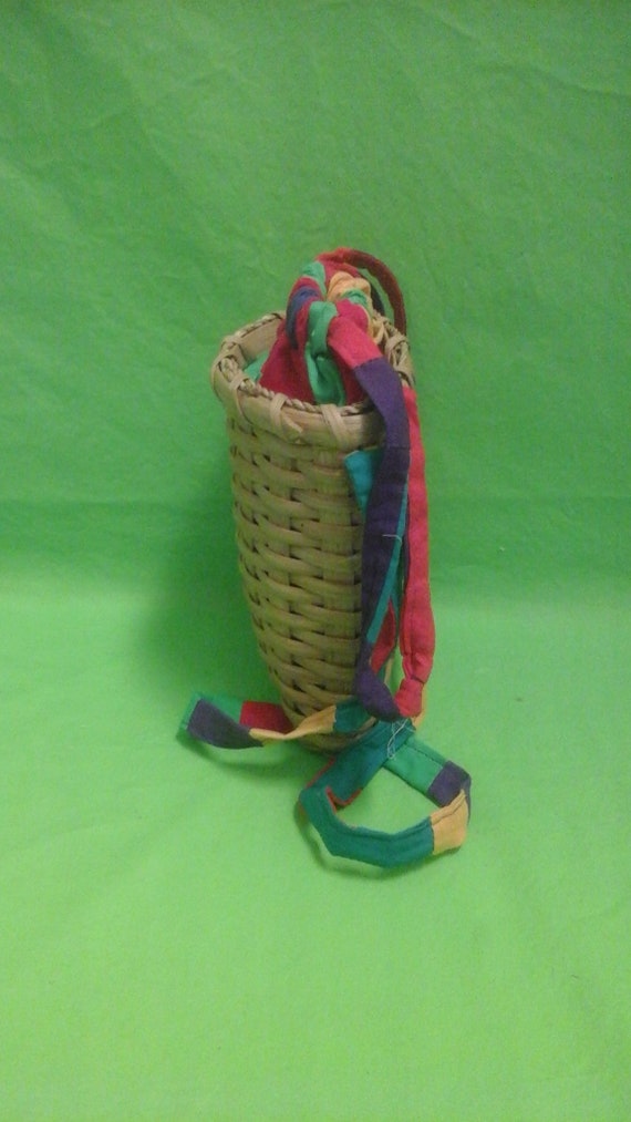 Handmade Basket Purse - image 4