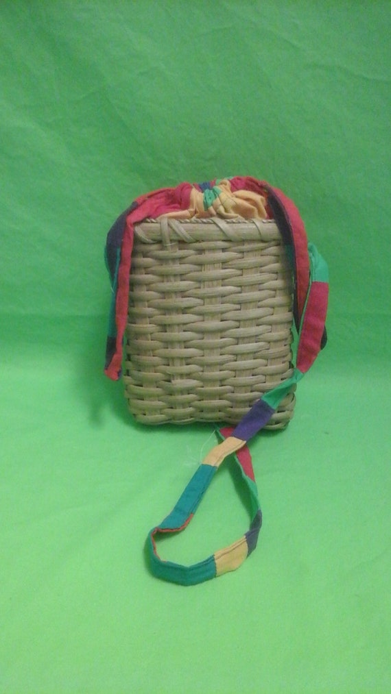 Handmade Basket Purse - image 3