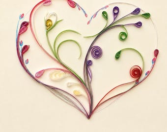 Hand Quilled Card and Gifts