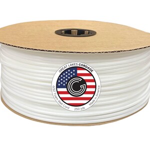 Upholstery Foam Welt Cord (Firm) - Great Lakes Cordage MADE IN USA 6/32"- 250 yds