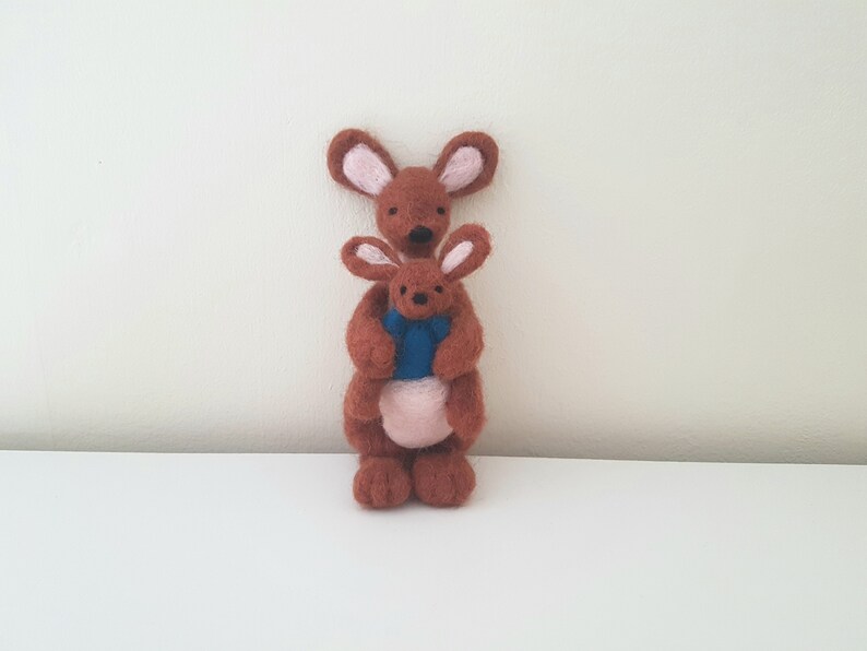 Winnie the Pooh Character Needle Felted Miniature Figures Etsy