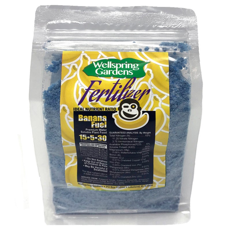Banana Fertilizer Fuel 2 Pounds WaterSoluble 15530 Etsy