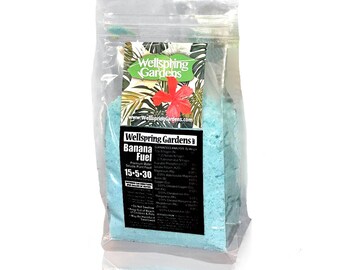 BANANA FERTILIZER- 2 POUNDS - Make your bananas happy! Banana Fuel