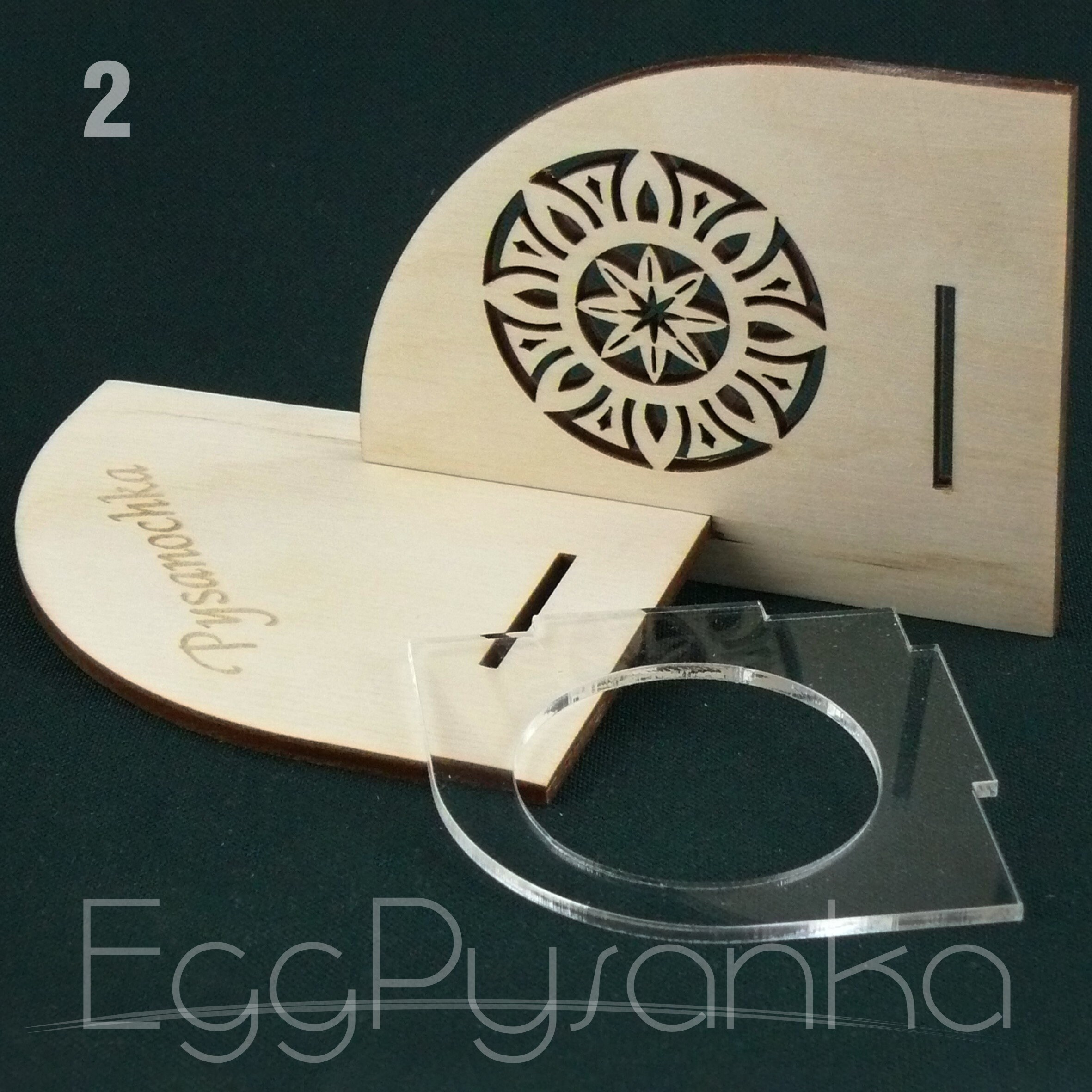 Set of 3 Plywood Holder Display Stands for Chicken Pysanky Etsy