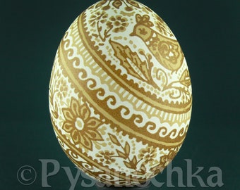 Ukrainian Pysanky Etched Pysanka Chicken Easter Egg Art. Pisanka. Osterei Best Gifts. A great gift for a collector