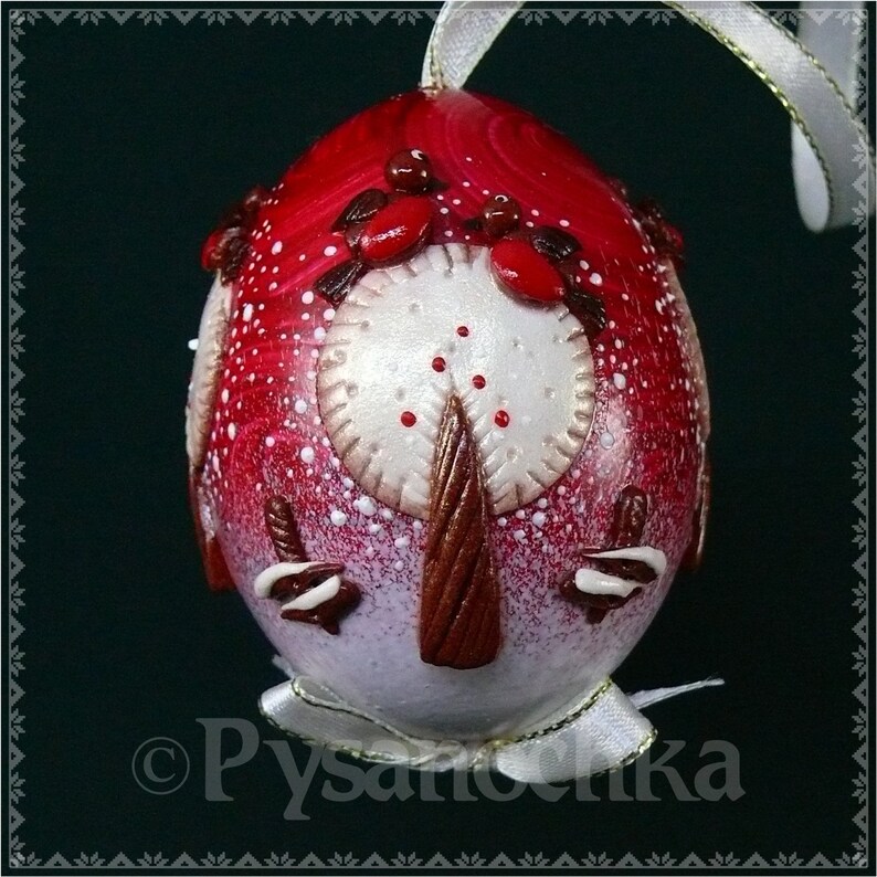 Real Ukrainian Pysanky Chicken Pysanka Salted Dough technique Christmas Decor Easter Egg Pisanka Osterei Handmade Best Christmas Gifts \u0425mas