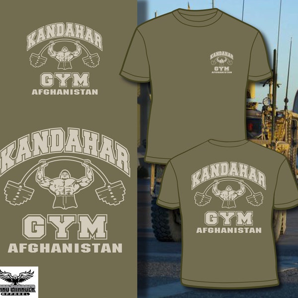 Kandahar Gym Afghanistan T-shirt