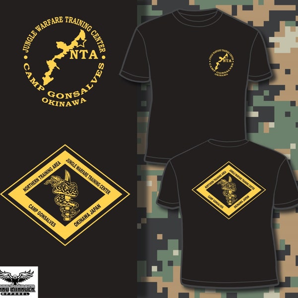 Jungle Warfare Training School - NTA Northern Training Area Okinawa Camp Gonsalves shirt