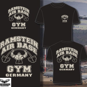 Ramstein Air Base Germany Gym T-shirt