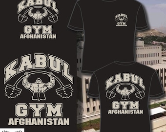Kabul Gym Afghanistan T-shirt