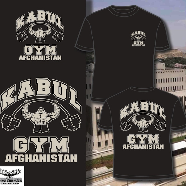 Kabul Gym Afghanistan T-shirt