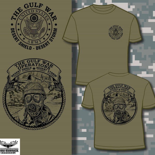 US Army Operation Desert Shield - Desert Storm 30 Year Anniversary  T-shirt