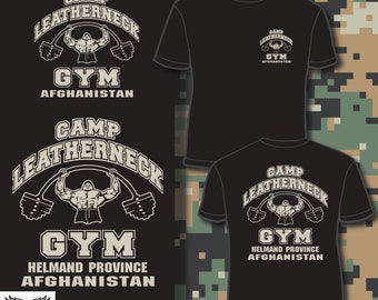 Camp Leatherneck Gym Helmand Province Afghanistan  T-shirt