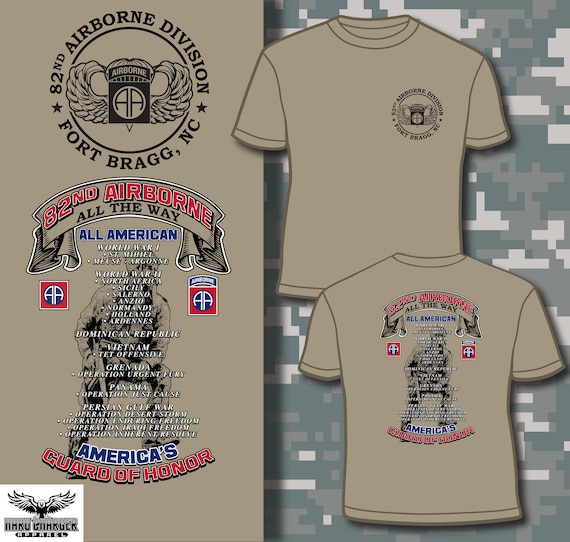 82nd airborne shirts