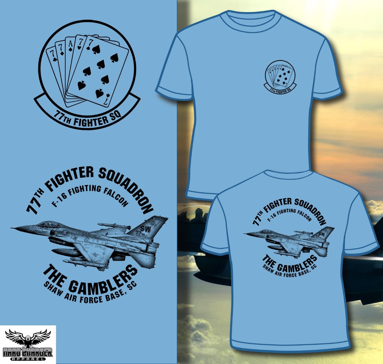 United States Air Force 77th Fighter Squadron Shaw Air Force